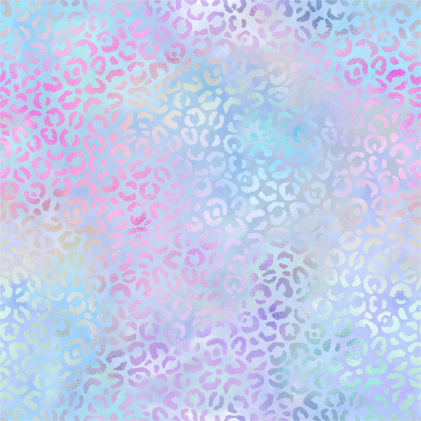 VB Crazy Girls 2 Blue Purple Leo Allover